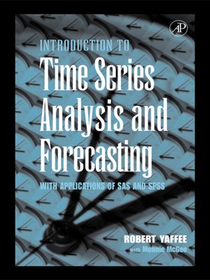 cover image of An Introduction to Time Series Analysis and Forecasting